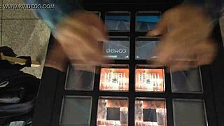 russian beauty dances in the snow like a dream