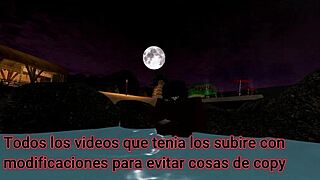 big tits black shemale ladyboy shakes huge ass and cock 🍑🍆