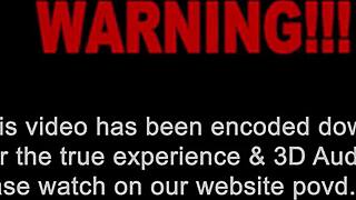 Cocksucking tease bends over for doggystyle pounding and creampie in tight cunt