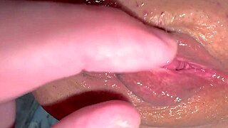 amateur pink PUSSY throbs 353 days after virginity loss!!