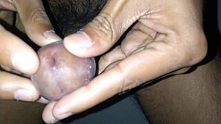 indian boy strokes monster big cock hard until massive cum explosion sprays everywhere