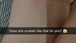 CHEATING COLLEGE GIRLFRIEND FUCKED HARD ON SNAPCHAT TO PAY DEBT CUCKED WITH CUM!
