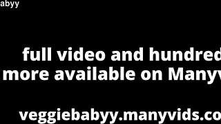 🔥 Bg's hot latex catsuit femdom edging handjob tease with cumshot - full vid on veggiebabyy manyvids! 😈