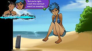 Hot Beaches Hide Girlfriend's Juicy Pussy Game Thrill with Friend