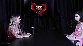 Yumi Trap spills all in wild transsexual interview full of outdoor group toy play and public Latina swinger action on Porn Cast Brazil part 2 - Sheer Red