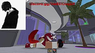 Fucking the Furry Roblox Christmas Bunny Hard