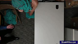 damn arab teen shoplifter sucks big cock from lp officer in office reality bust 👮🍆💦