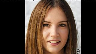 Mistress Kittiwips hogties and ballbusts tied slave french joi