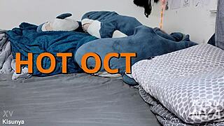 kisunyoctober day 7 anal fingering in heat sloppy spooning