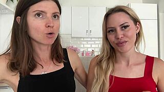 blonde brunette gina gerson maya rose casting interview dirty talk