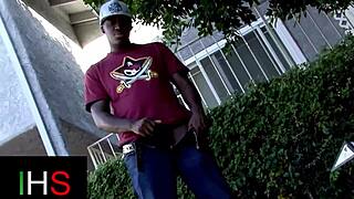 Beautiful brunette teen slut rides huge black monster cock anally bent over doggystyle with creampie cumshot