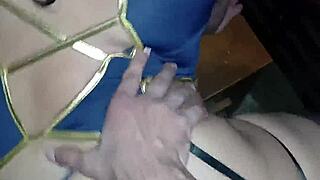 i sneak up and pound linda's fat juicy ass creampie style she begs for more