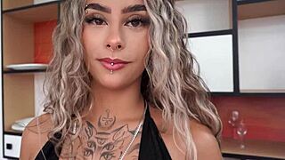 morganita brux beautiful face takes brazil biggest cock anal ass to mouth gape