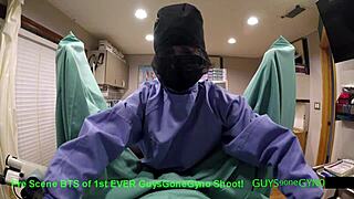 doctor tampa gets cum extracted by nonbinary nurses fingering ass and humiliating in clinic roleplay