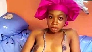 blessing ochanya jonah skips rope with wild energy in her playful routine