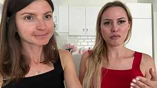 blonde brunette gina gerson maya rose casting interview dirty talk