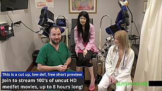 doctor tampa gets cum extracted by nonbinary nurses fingering ass and humiliating in clinic roleplay