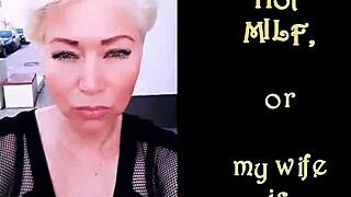 Russian mature whore moans wildly as big pussy gets toyed to squirting orgasm