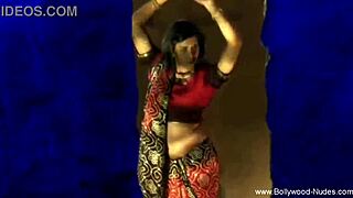 Sacred bollywood honey dances nude so sensual 🔥🕺