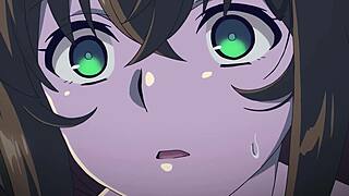 anime hentai babe bent over for hardcore doggystyle creampie 😈🍑💦