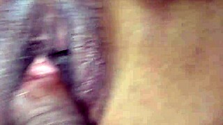 shaved student pussy stretched tight by hard cock thrusting deep inside.