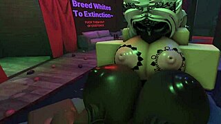 Rough futanari deepthroat breeding... who craves it next?