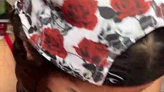 Cute brunette gives handjob and blowjob to wellington prado until he explodes