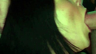 Bound Bodybuilder Daddy Facefucks Emo Goth Slut in Dungeon Bondage Rough