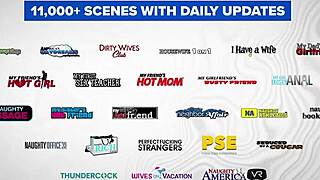 Naughty Teacher August Skye Offers Ebony Pussy to Bent-Over Student