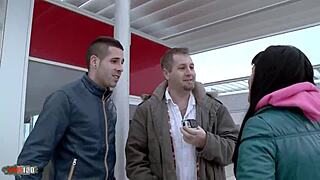 ever dreamed of a wild threesome pounding samantha pink's huge latina boobs?