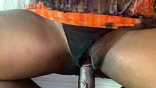 african student in tight skirt sneaks to teacher's desk for secret pussy play