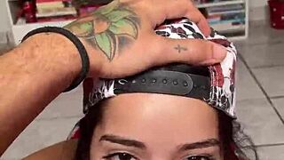 Cute brunette gives handjob and blowjob to wellington prado until he explodes