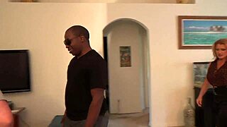 two massive cocks blackmail the squirting student into interracial group lesson