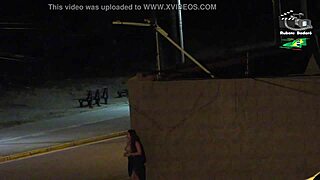 naked beach couple caught fucking wildly on security camera