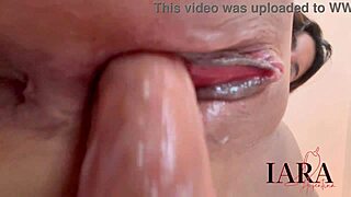 my big pussy lips and clit gulosa filled with hot creampie milk overflowing.