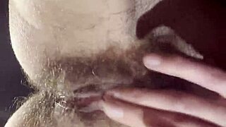 Teacher Fingers Dripping Hairy Pussy To Orgasm In Passionate Break Masturbation