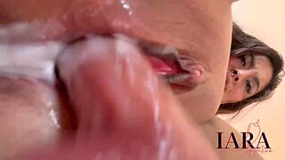 my big pussy lips and clit gulosa filled with hot creampie milk overflowing.