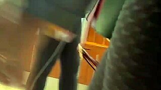 Candid Hidden Camera Catches Thick Asses Stretching Yoga Pants Tight