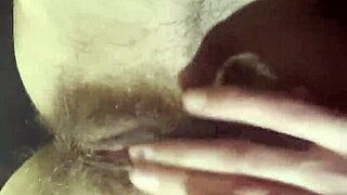 Teacher Fingers Dripping Hairy Pussy To Orgasm In Passionate Break Masturbation