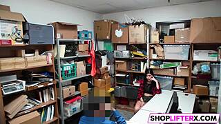 whoa, these two monster cocks caught shoplifting? time for hardcore blowjob punishment!! 🍆💦