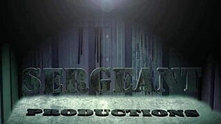 Bound Bodybuilder Daddy Facefucks Emo Goth Slut in Dungeon Bondage Rough