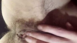 Teacher Fingers Dripping Hairy Pussy To Orgasm In Passionate Break Masturbation