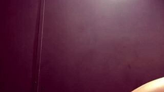 crazy wet pussy teen bbw masturbates to creampie orgasm in public gym closeup