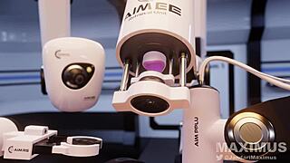 AI MACHINE MILKS THIS THROBBING COCK IN LACTATING HENTAI ANIMATION!