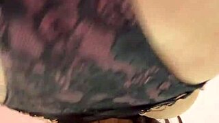 whoa check this pretty milf's juicy big ass tease from the hottest camera angle ever