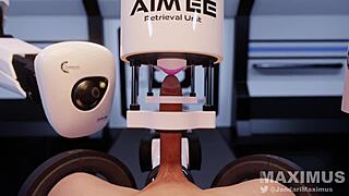 AI MACHINE MILKS THIS THROBBING COCK IN LACTATING HENTAI ANIMATION!