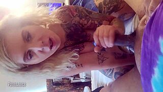 horny british slut scarlett love savors thick american black cock