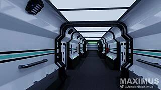 AI MACHINE MILKS THIS THROBBING COCK IN LACTATING HENTAI ANIMATION!