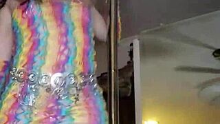 my perky tits and tight pussy striptease has you hooked nikki knightly 😏👙