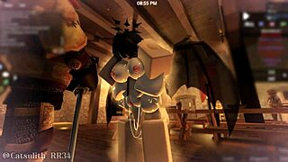 rough pounding dragon girl doggystyle across castle sex part 3